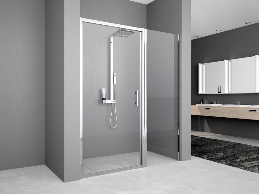 NOVELLINI Фиксированная боковая панель Rose rosse sun-id-1384627 - Вид №2