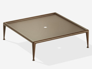 Алюминиевый квадратный садовый стол