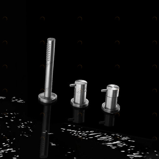 Смеситель набортный для ванны KITTXCV3T_IXS Geda Nextage Toox без излива KITTXCV3TIXS