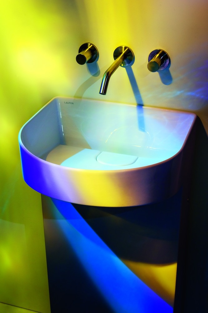 H3123360041201 Встраиваемый в стену двухвентильный смеситель для раковины, с изливом 175 мм LAUFEN PRO - Вид №15