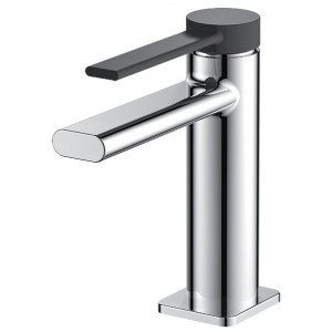 25-04L FENIX black  Смеситель для умывальника черная ручка ARGO kran