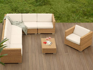 98.00.0711 Комплект для гостиной Bellini Twist natural 24 предмета. - включая большую лаунж-группу и стол Mbm