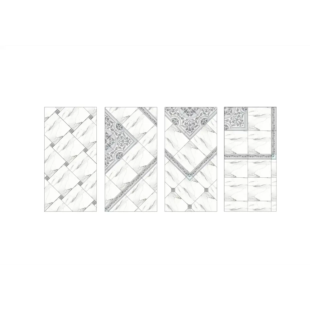 Вставка Бьянка Carrara 7х7 см LB CERAMICS Бьянка Каррара STLM-2101989 - Вид №4