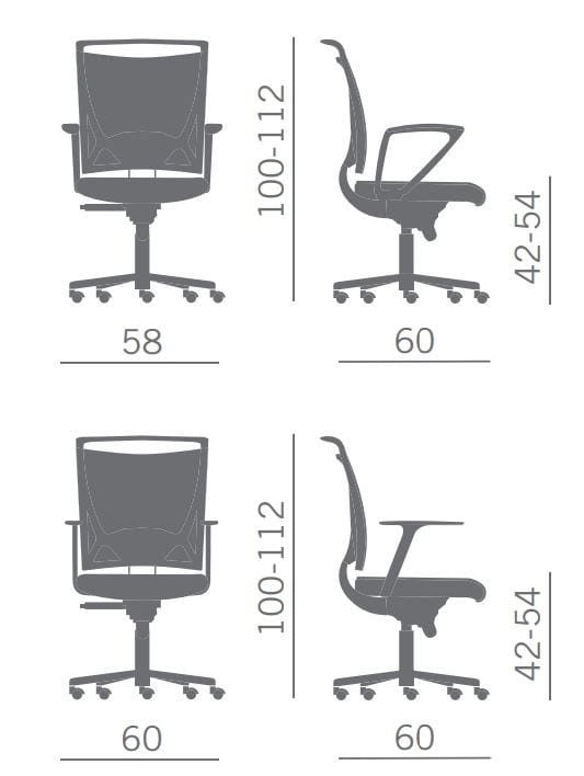 Операционный офисный стул Kastel KORIUM ARCH-00088533 - Вид №11