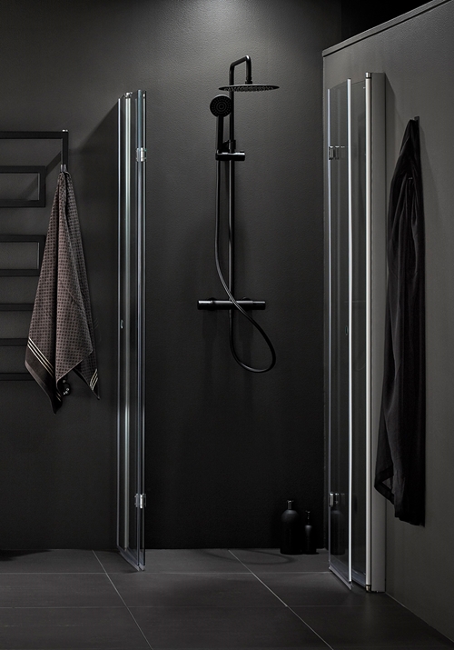 1450622 Душ Угловой Igloo Pro Vik 70X90 Прозрачное Стекло Hafa Прозрачный  - Вид №1