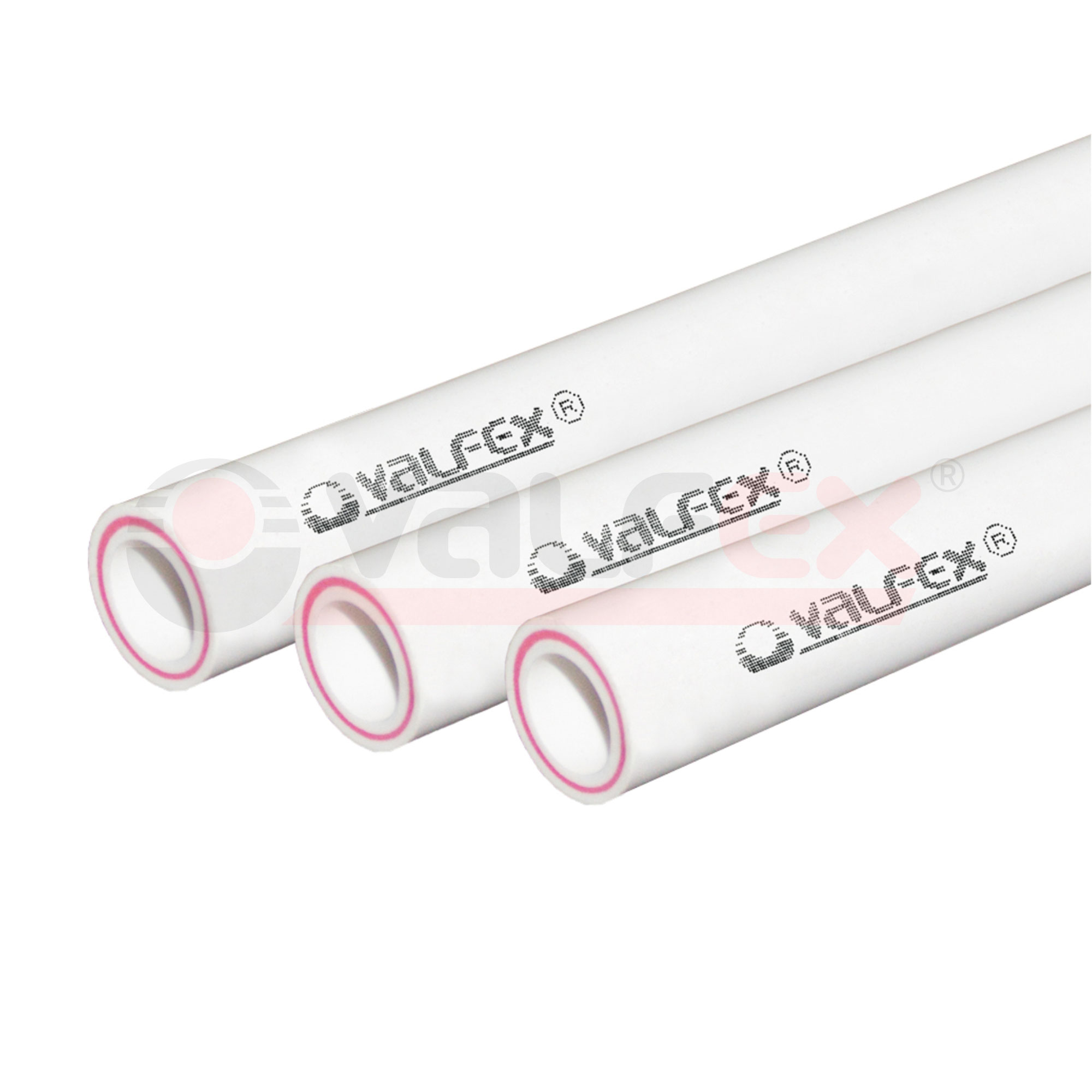 10106025 Valfex Труба полипропиленовая армированная стекловолокном SDR 6 (PN 25) VALFEX 