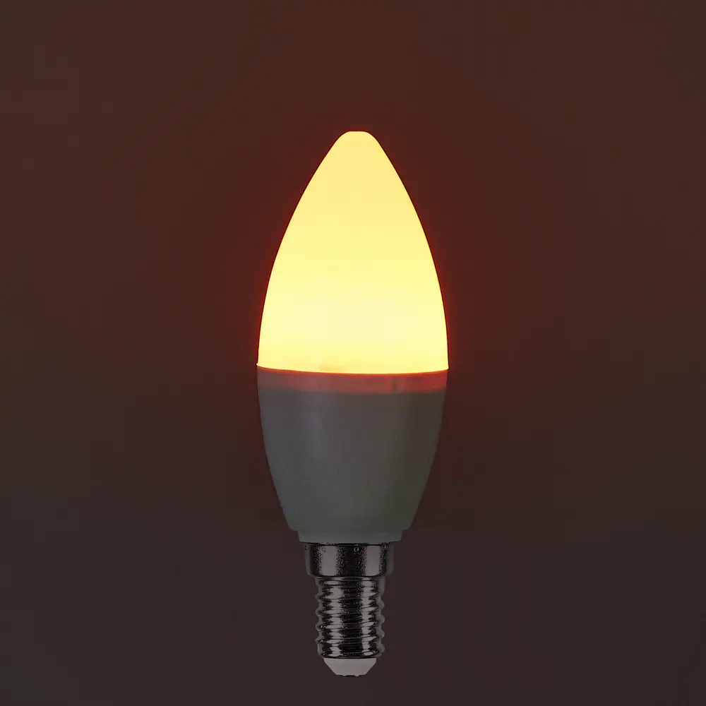 Лампа светодиодная Osram E14 220-240 В 5.5 Вт свеча матовая 470 лм, регулируемый цвет света RGBW, для диммера 82911571 STLM-2195903  - Вид №15