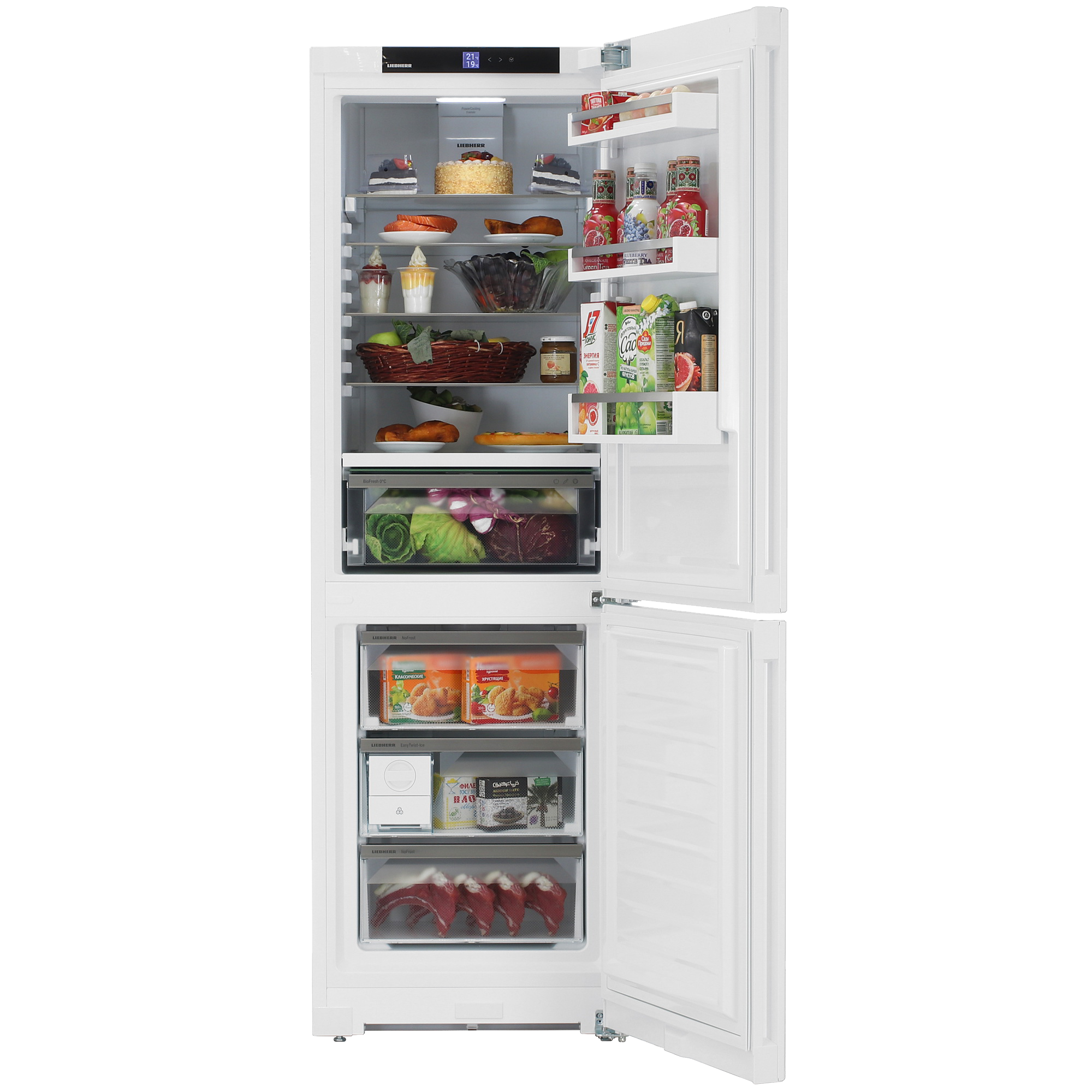 5457375 Холодильник с морозильником   Liebherr CBNc 5223 белый STDN-0127724 - Вид №5