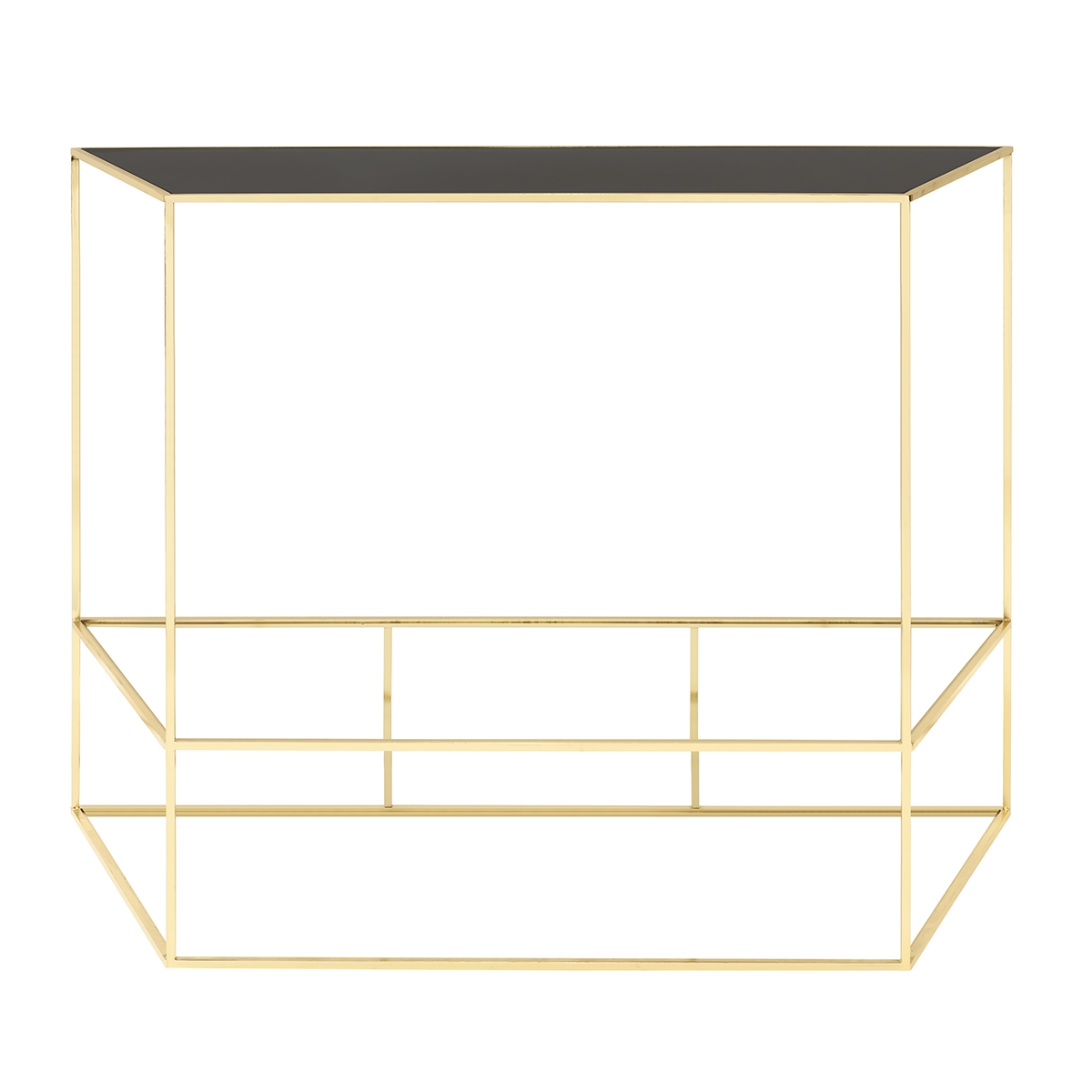 450257-01 ABHIKA КОНСОЛЬНЫЙ БАР DELUXE H115 145X60 GOLD  - Вид №1