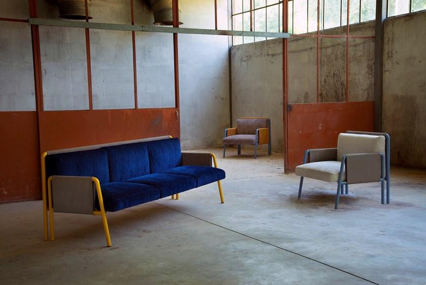 Adrenalina 3-х местный тканевый диван Swing sun-id-1409497 - Вид №4