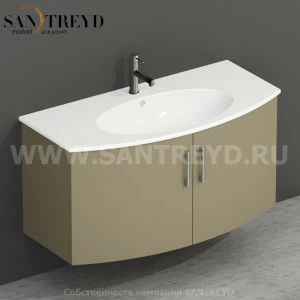 MDMA10Y135 Тумба с двумя створками 98 см коричневая Globo 4ALL Италия