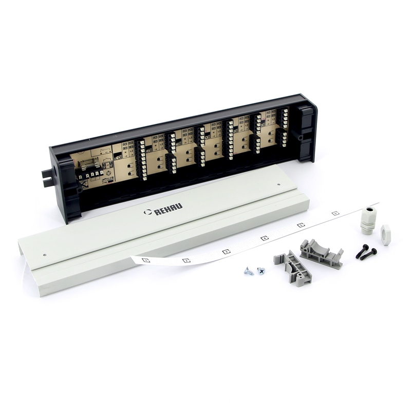 Клеммная колодка на 6 зон REHAU Nea H 230В 6 каналов 349230 - Вид №5