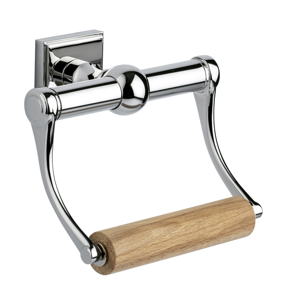 C02-504 C02-504 Настенный держатель для рулонов туалетной бумаги ТРАНСАТЛАНТИЧЕСКИЕ ИНС Cristal & Bronze TRANSATLANTIQUE INSERT  - Вид №1