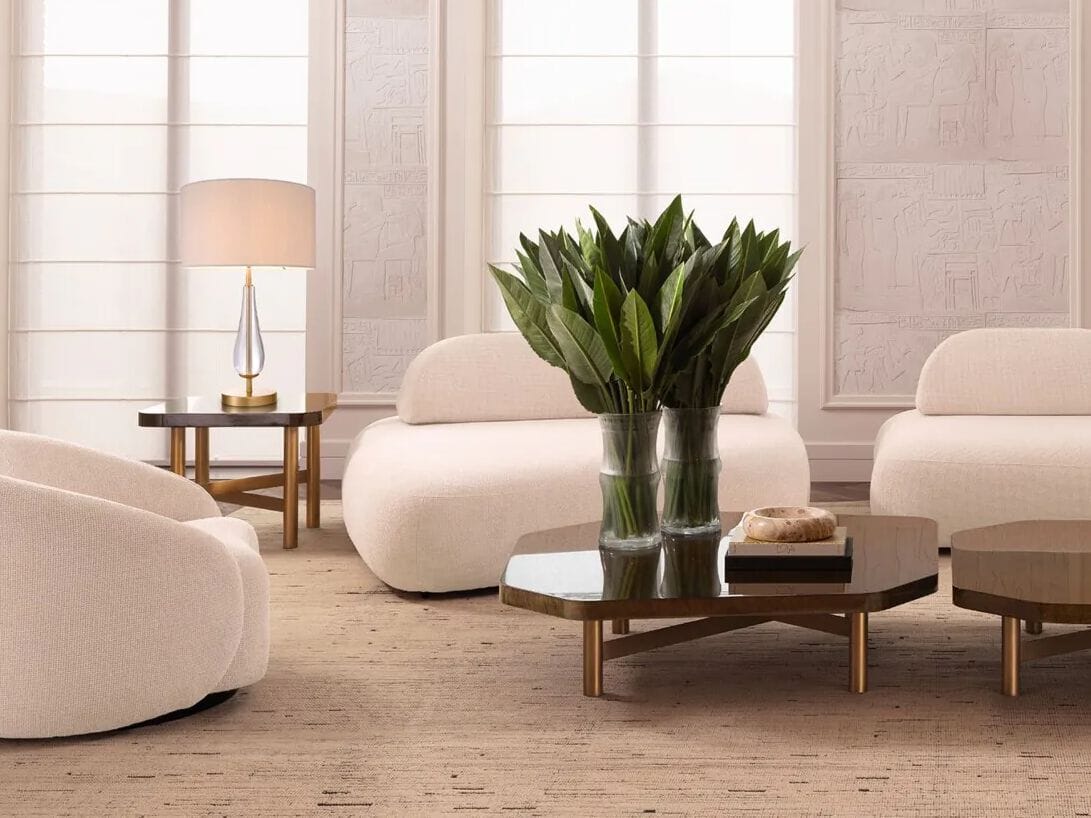 Стеклянная настольная лампа Eichholtz STILLA ARCH-00127459 - Вид №2