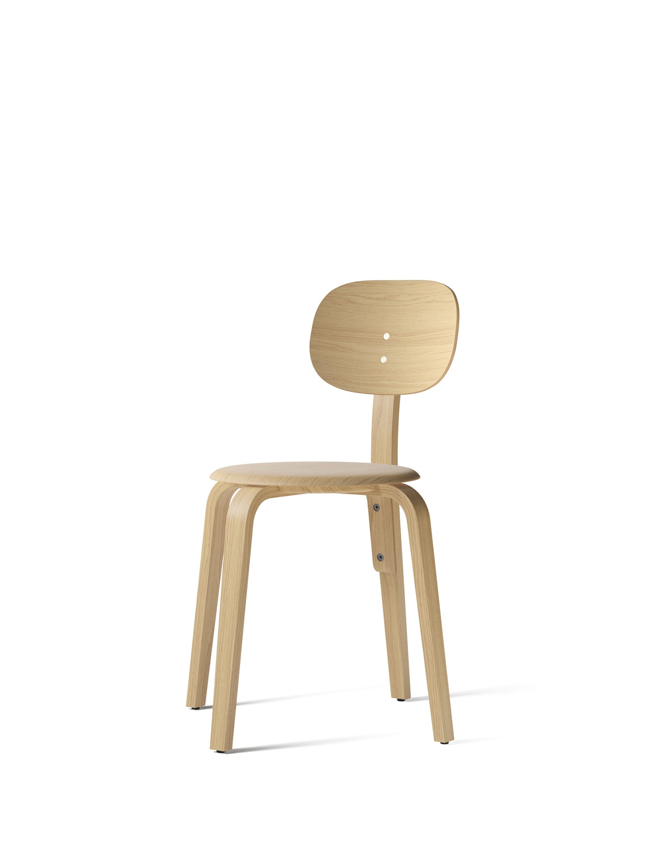 5709262043125 Afteroom Plus, Обеденный стул на деревянной основе, обитый LuceLight  - Вид №10