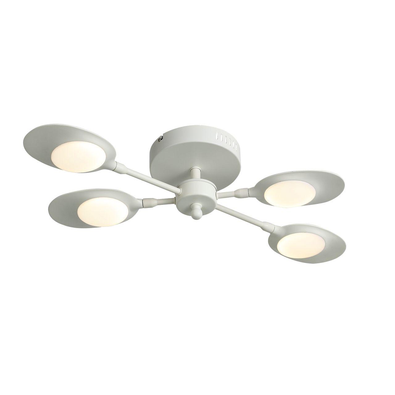 Потолочная светодиодная люстра ST Luce Farfalla SL824.502.04 ST LUCE ДИЗАЙНЕРСКИЕ, FARFALLA 137151 Белый  - Вид №2