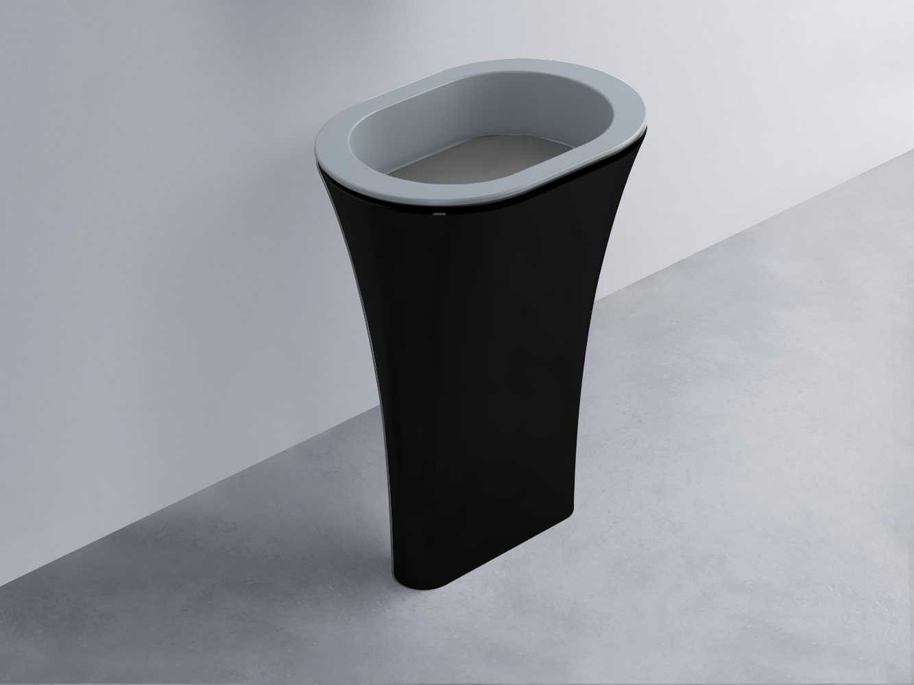 AMLA65-BR+AMPILO-CM+AMCOLO-N Раковина Amedeo Ovale отдельностоящая cielo Enjoy + Amedeo Ceramica Cielo