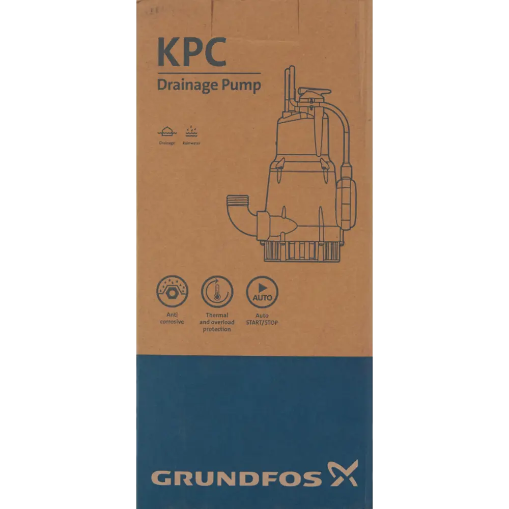 Насос погружной дренажный Grundfos KPC 600 для грязной воды, 16000 л/час STLM-2170458 - Вид №2