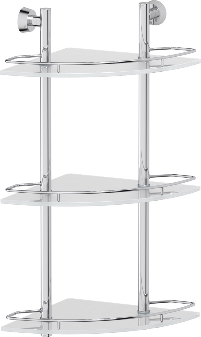 VIZ 073 Полка угловая 3-х ярусная 28 cm FBS Vizovice