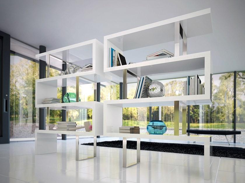 Angel Cerdá Открытый двухсторонний деревянный стеллаж Urban deco 3026 Angel Cerda - Вид №1