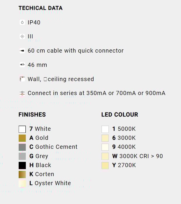 Круглый утопленный прожектор DGA тон ARCH-00146447 - Вид №4