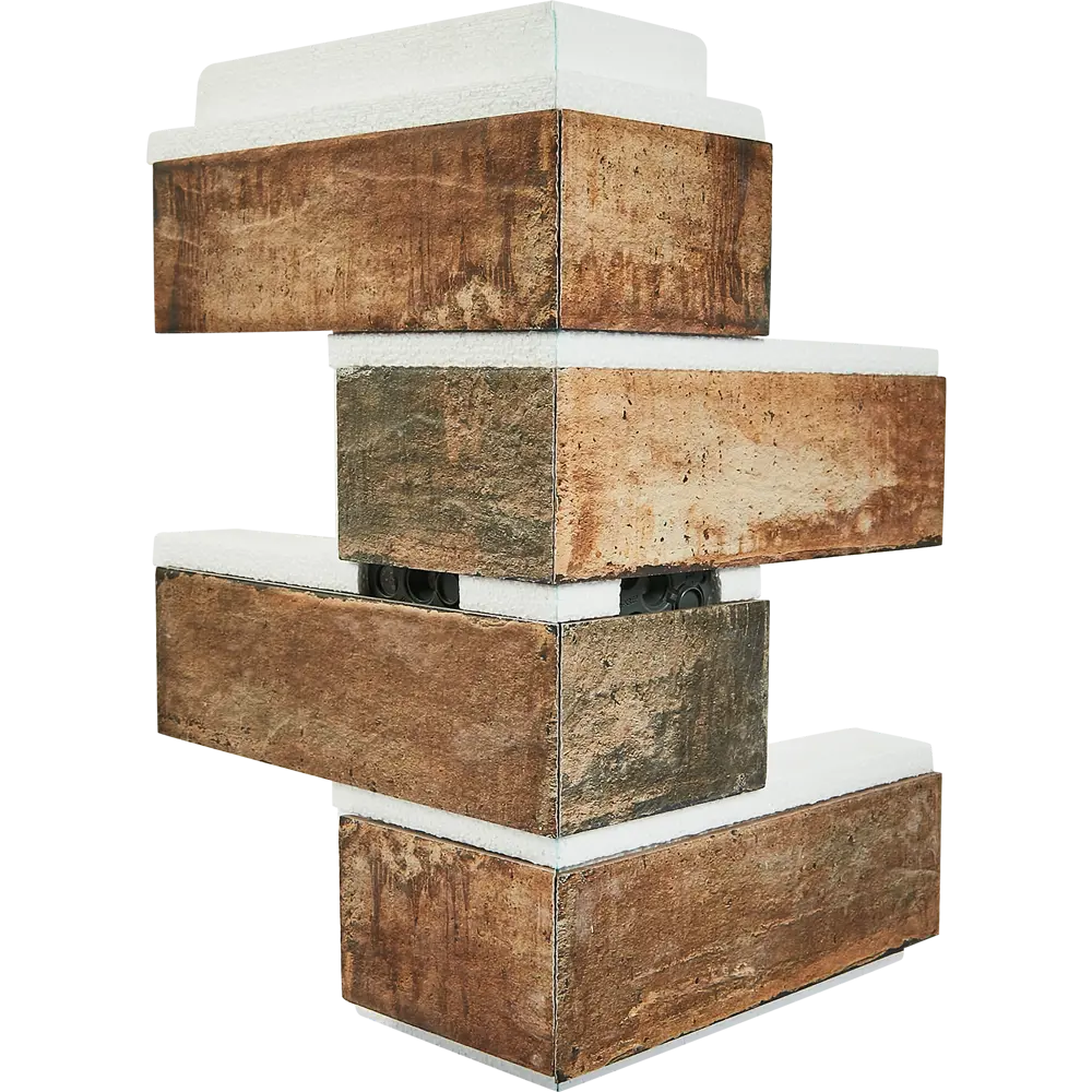 Термопанель наружный угол Мосстрой-31 Brick House палевый 26x25x41x5 см STLM-2022068