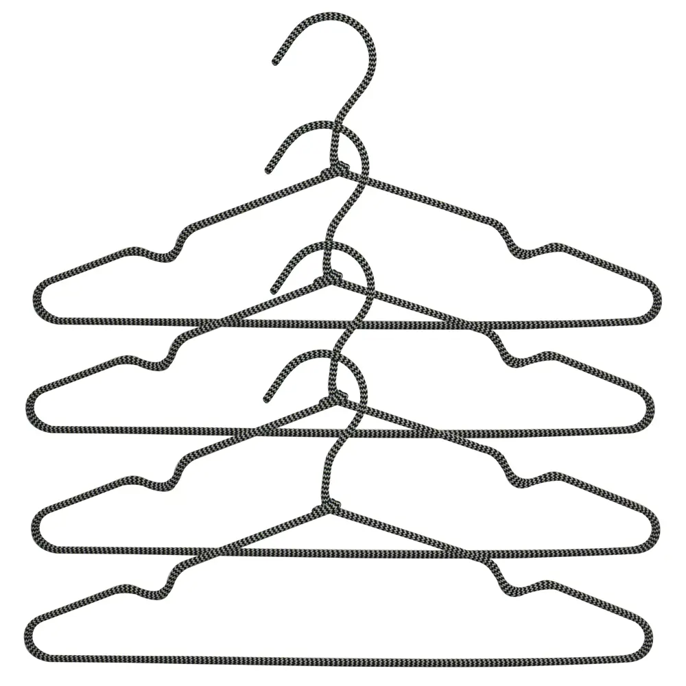 Плечики KONSENSA 40x0.5 см металл цвет серый 4 шт STLM-2153432
