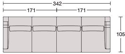 CTS SALOTTI Кожаный диван Premiere sun-id-1448597 - Вид №6