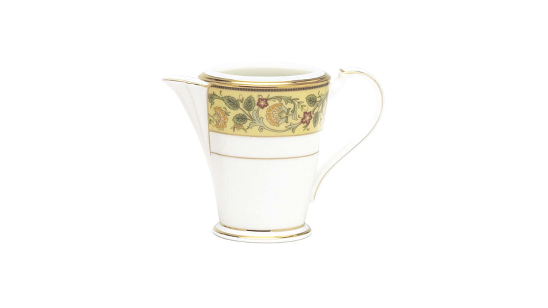 10573754 Noritake Сервиз кофейный Noritake "Церемония,золотой кант" 6/21 Фарфор костяной  - Вид №2