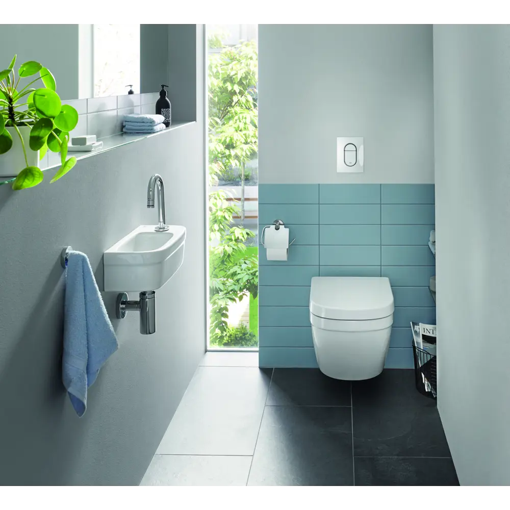 Унитаз подвесной Grohe Euro Ceramic 39206000 Triple Vortex безободковый 81980507 STLM-2007701 - Вид №11