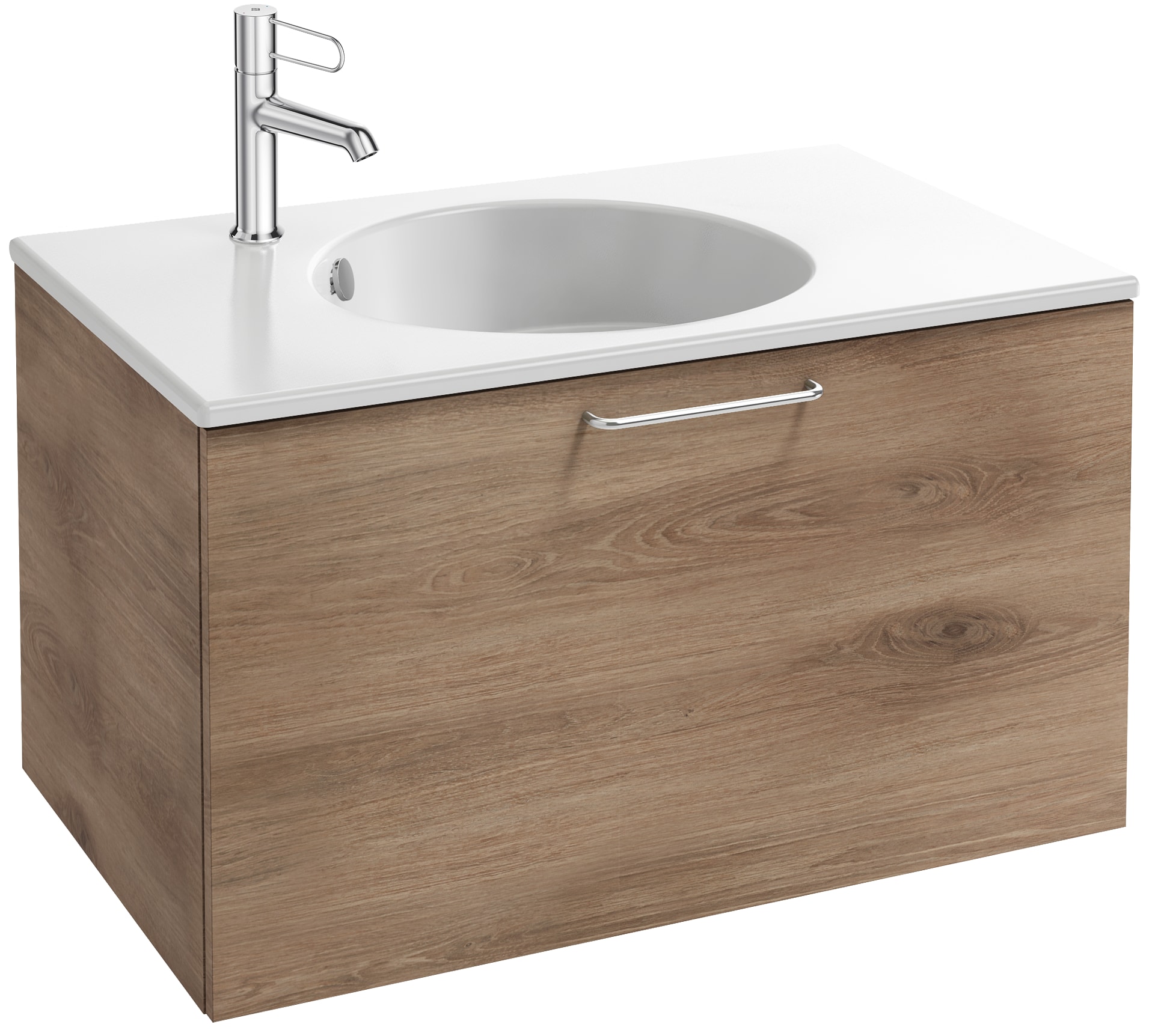 EB2511-R5-N14 Тумба под столешницу 70 см, 1 верхний ящик, хромированная ручка JACOB DELAFON ODÉON RIVE GAUCHE ODEON RIVE GAUCHE