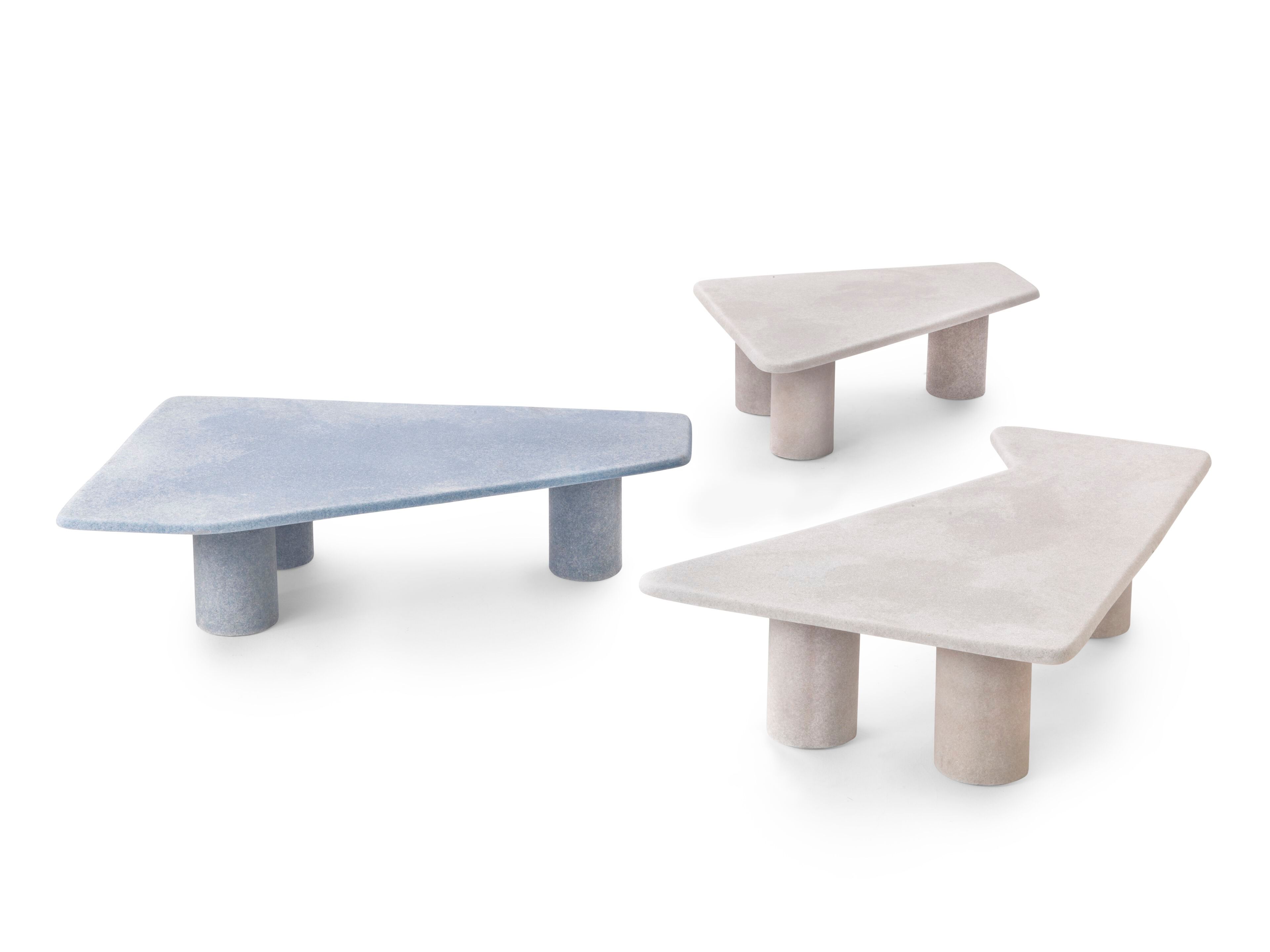 Низкий журнальный столик из натурального камня Marac RE-WIND ARCH-00122367