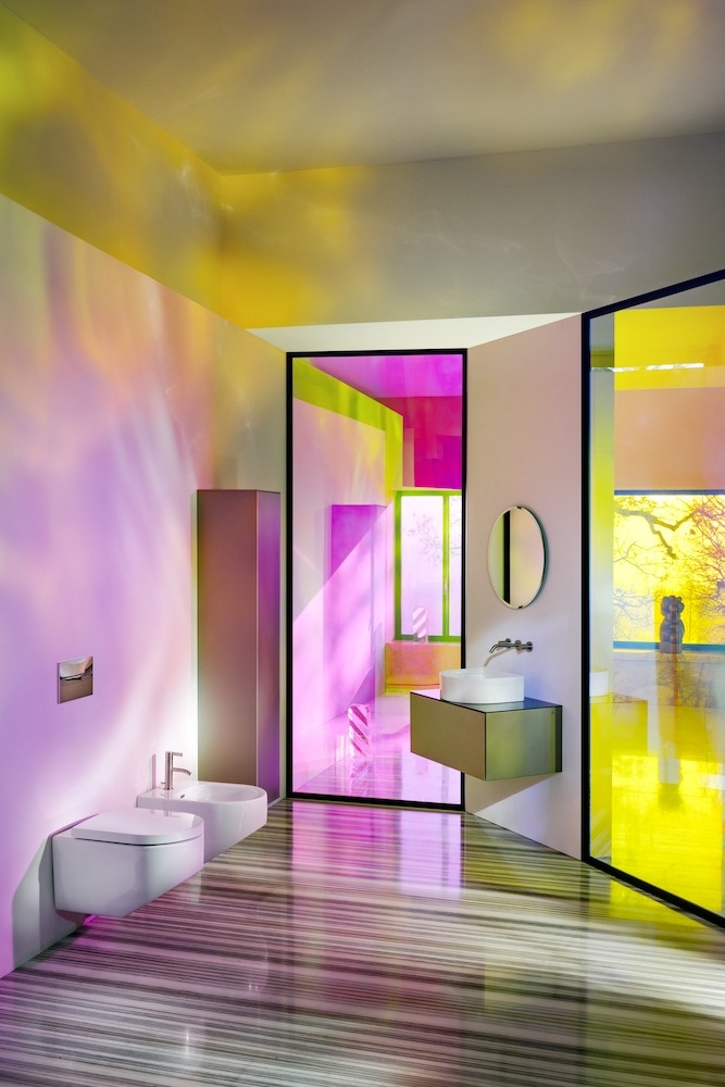 H4054110341401 Шкафчик, 1 ящик, совместим с раковиной-чашей 812340, 812341, 812342, 812343, с отверстием в центре LAUFEN PRO - Вид №9