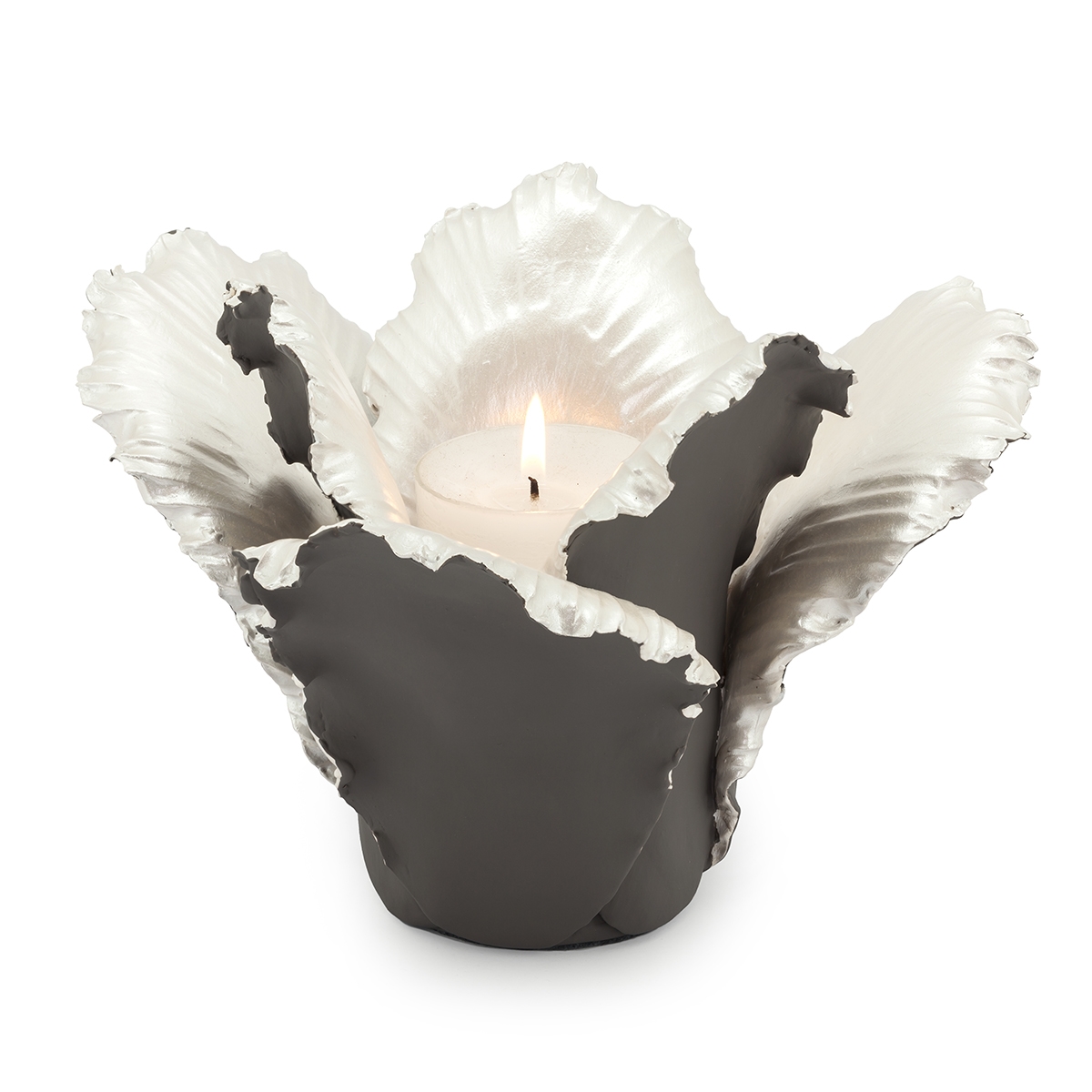 300170-93 ABHIKA ПОДСВЕЧНИК DAFF BLACK/GOLD  - Вид №2