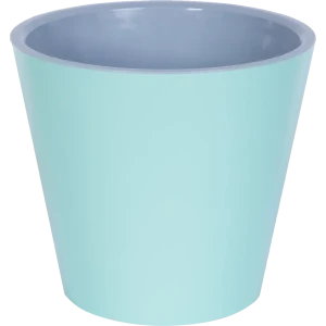 Горшок цветочный Ingreen Фиджи ø20 h18.3 см v4 л пластик бирюзовый