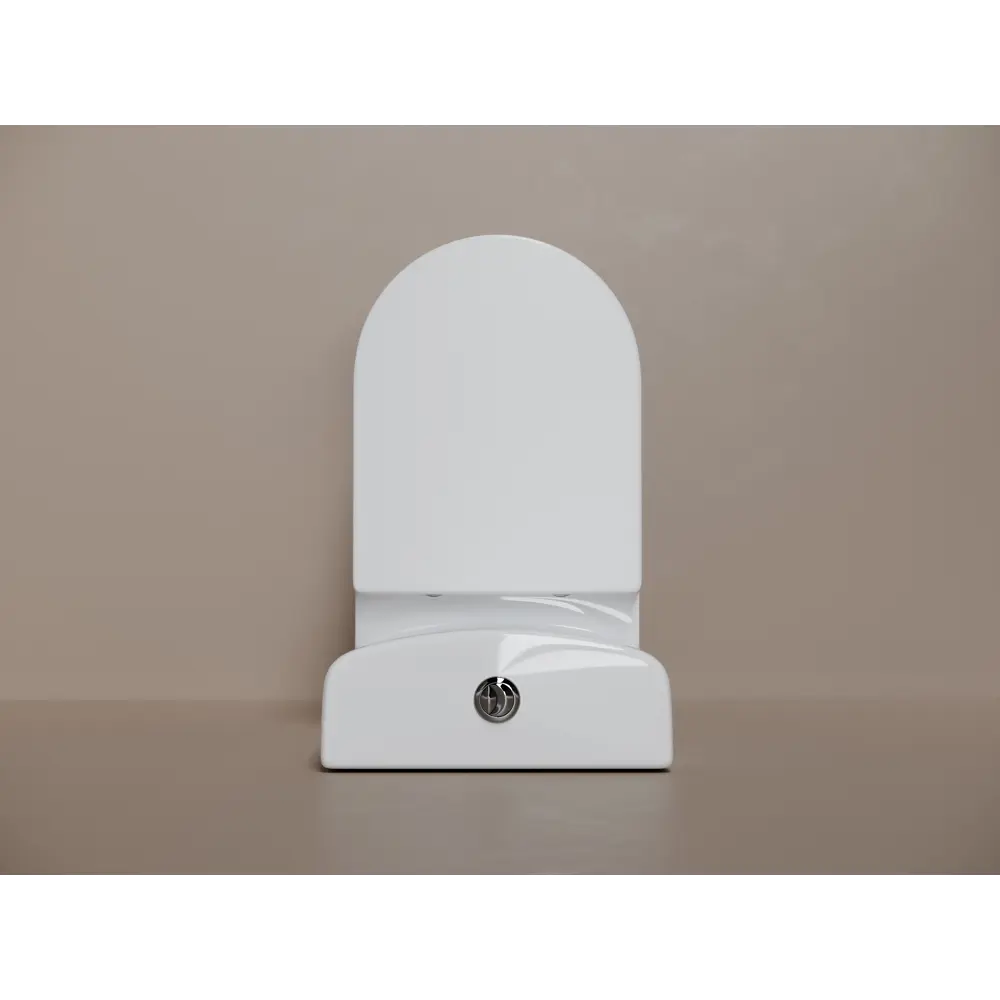 Унитаз-компакт Flo Round безободковый сиденье с микролифтом двойной смыв цвет Santreyd STLM-2029729 - Вид №5