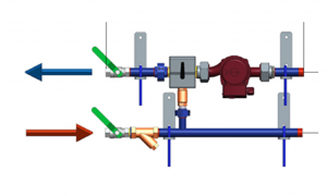 Danfoss Узлы АУУ-Т без термомонометров АУУ-T-20-5,2-1,63 150U3617