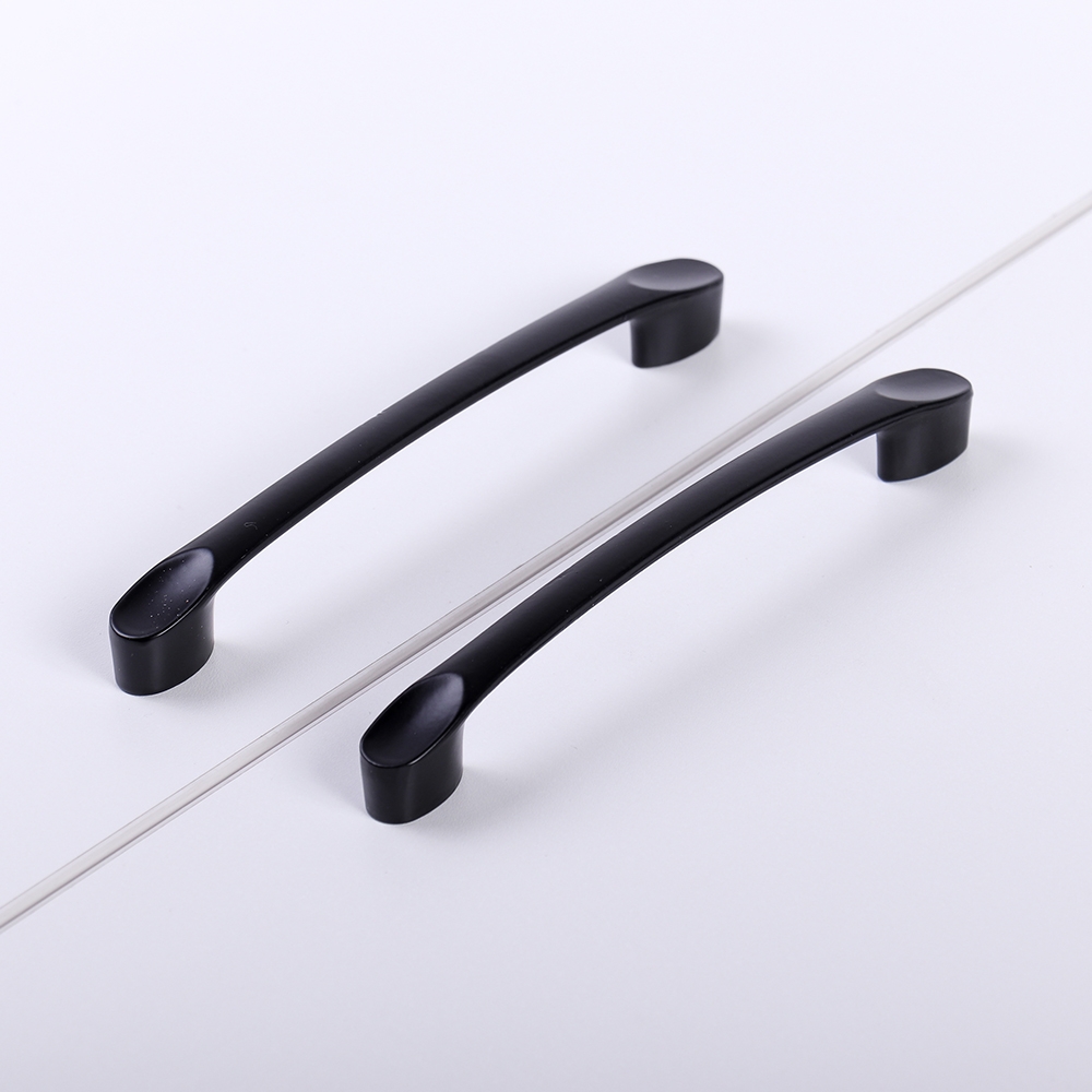 Мебельная ручка  Скоба, 128 мм, черный LJPS0188 Public Steel Россия  - Вид №3