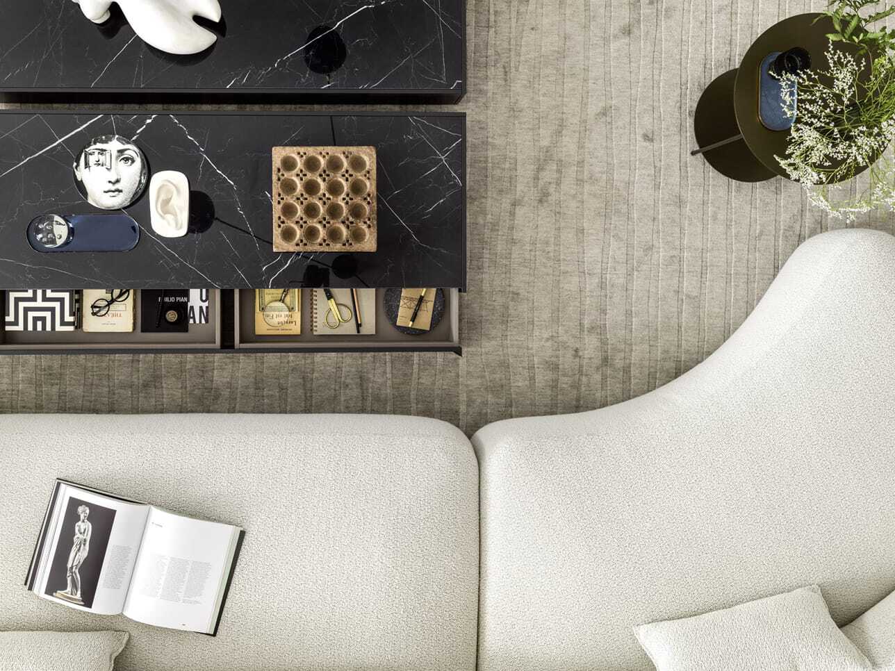 Съемный диван из ткани Novamobili Blossom ARCH-00143749 - Вид №15