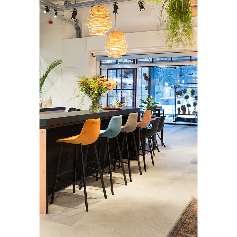 Стул барный Franky серый Dutchbone 1500070 - Вид №3