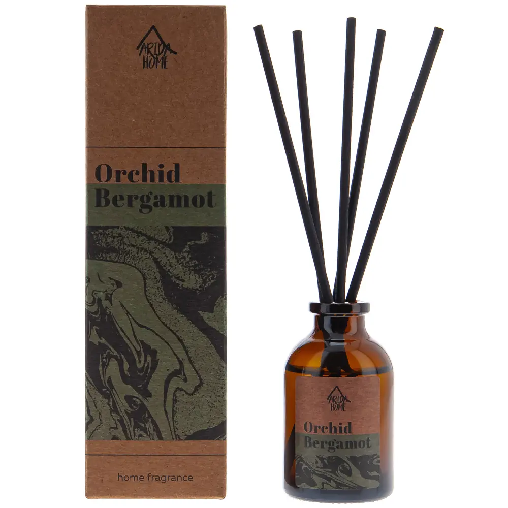 ARIDA HOME Диффузор ароматический Орхидея и бергамот 30 мл 89026714 STLM-1564408
