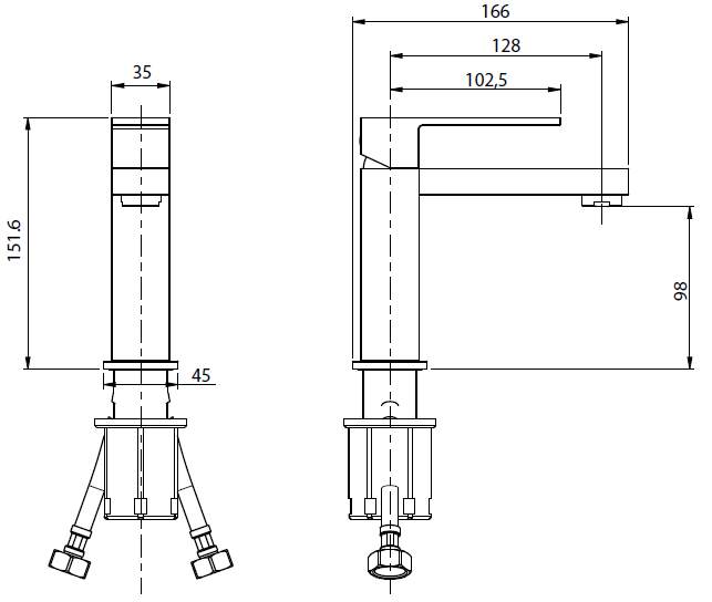 LRN00224 Смеситель M&Z Lauren Santreyd - Вид №1