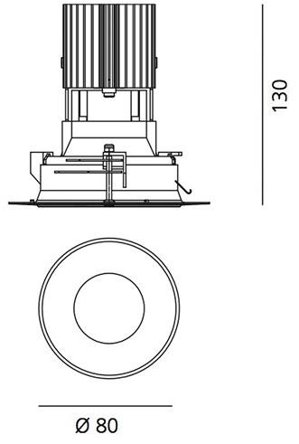 Artemide Круглый светодиодный точечный светильник из алюминия sun-id-1469968 - Вид №8