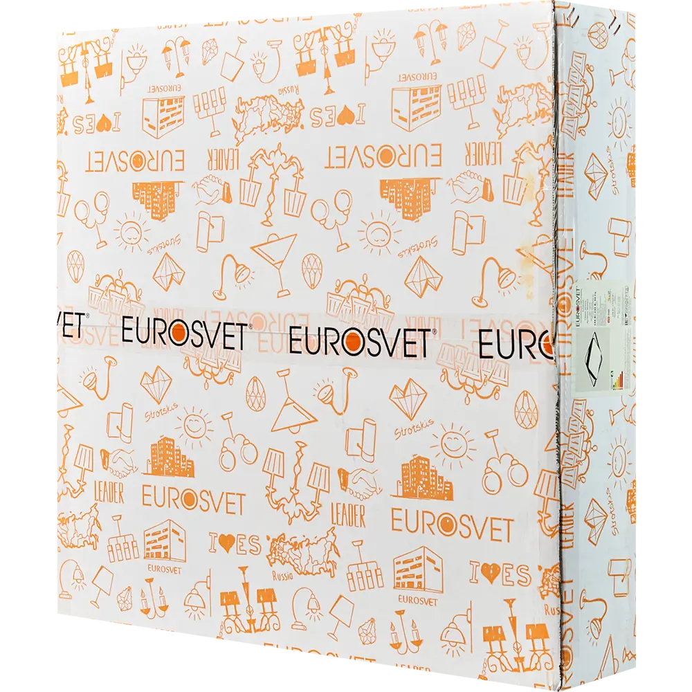 Светильник потолочный светодиодный Eurosvet Jeremy 90252/1 с пультом управления, 19 м², регулируемый белый свет, цвет черный 82872411 STLM-2152674  - Вид №7