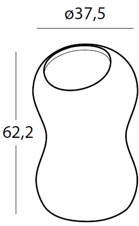 Casamania & Horm Контейнер для макулатуры из полиэтилена Zontik & korzina sun-id-1472432 - Вид №7