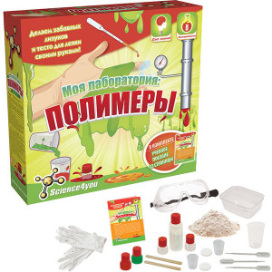 606661S Набор опытов "Моя лаборатория: полимеры" Science4you