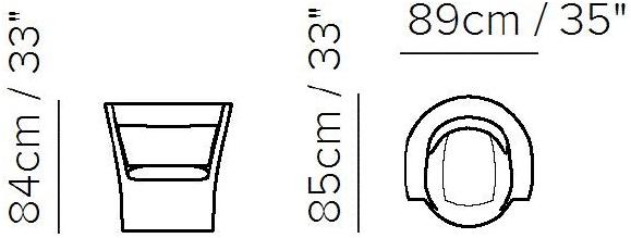 Natuzzi Кожаное кресло Cape sun-id-1446227 - Вид №3