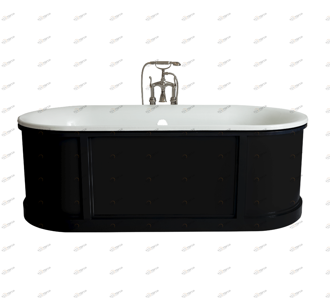 Gentry Home Новая Канада Cast iron bathtub Ral 9005 GH102175 