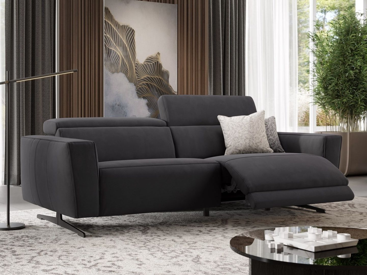 3-местный тканевый диван Sofanella Alesso ARCH-00118340 - Вид №2