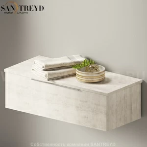 Flaminia BOX Настенная тумба 85 см с 1 ящиком BX288.WR